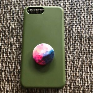 Heyday IPhone 7plus/8plus case with popsocket